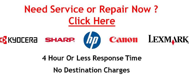 Kyocera, Canon, HP, Hewlett Packard, Printer Copier Repair, HP Printer Repair, Canon Copier Repair, Lexmark Printer Repair, Sharp Copier Repair